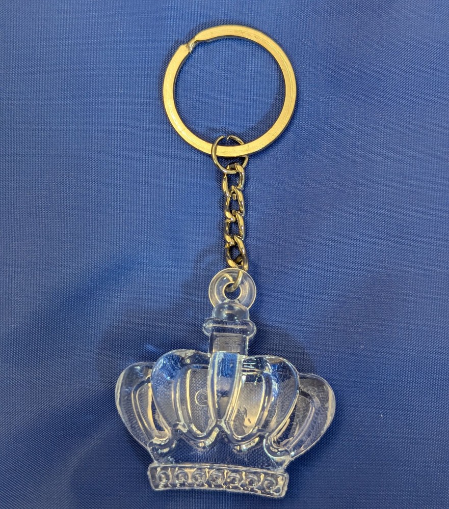 Clear Crown Keychain Gift - Fashion Craft #6118