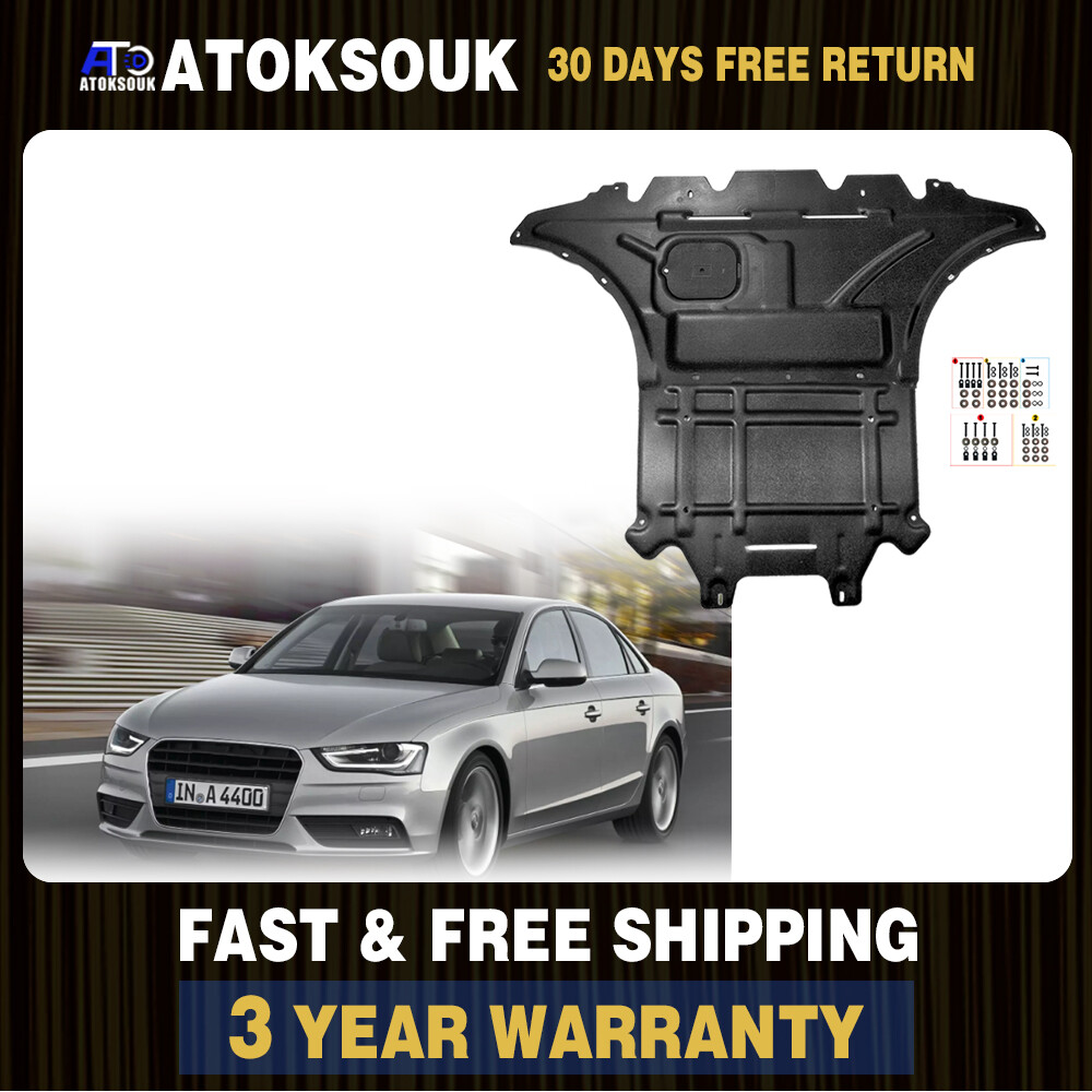 Front Engine Motor Splash Guard For Audi A4 2009-2016 Engine Shield Board