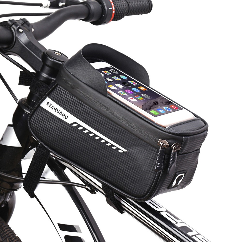 Waterproof Phone Mount Bags Front Frame Top Tube Bag For Easy Music SKI