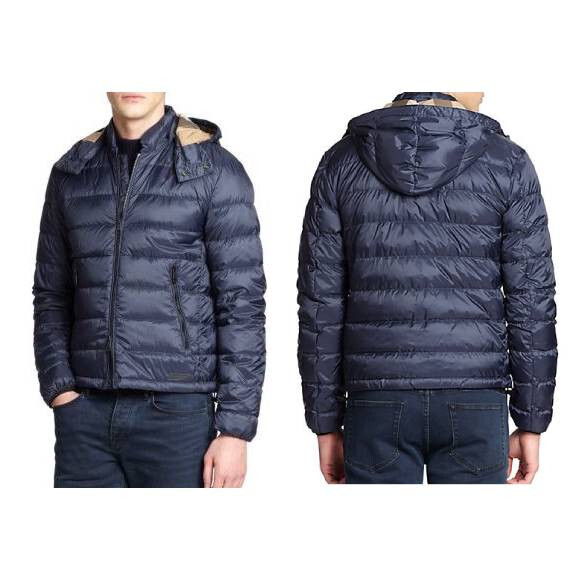 Burberry Brit Mitchson Navy Blue Down-Filled Puffer Jacket, Size M
