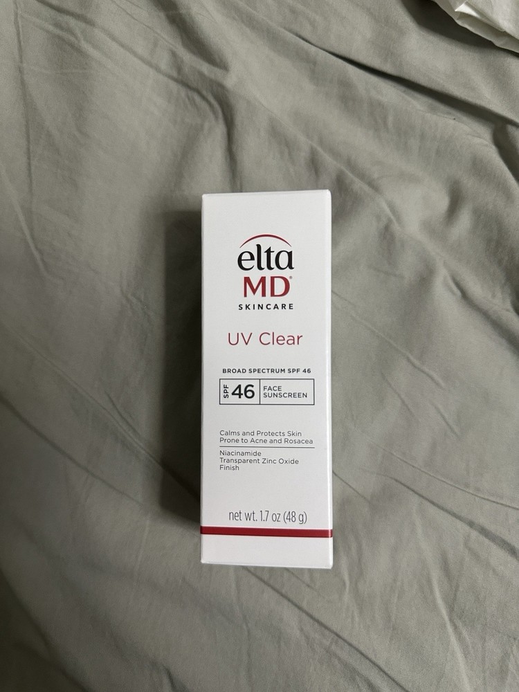 Elta MD UV Clear SPF 46 Facial Sunscreen 1.7oz New Unopened Exp 02/28