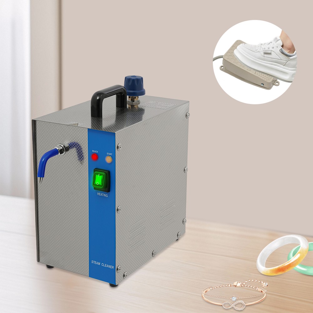 2L 1300W Jewelry Steam Cleaner for Gold Silver Gemstones