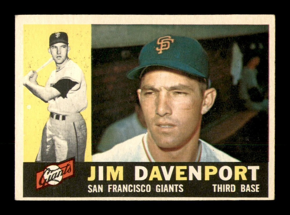 1960 Topps Set Break #154 Bobby Davenport EX *OBGcards*