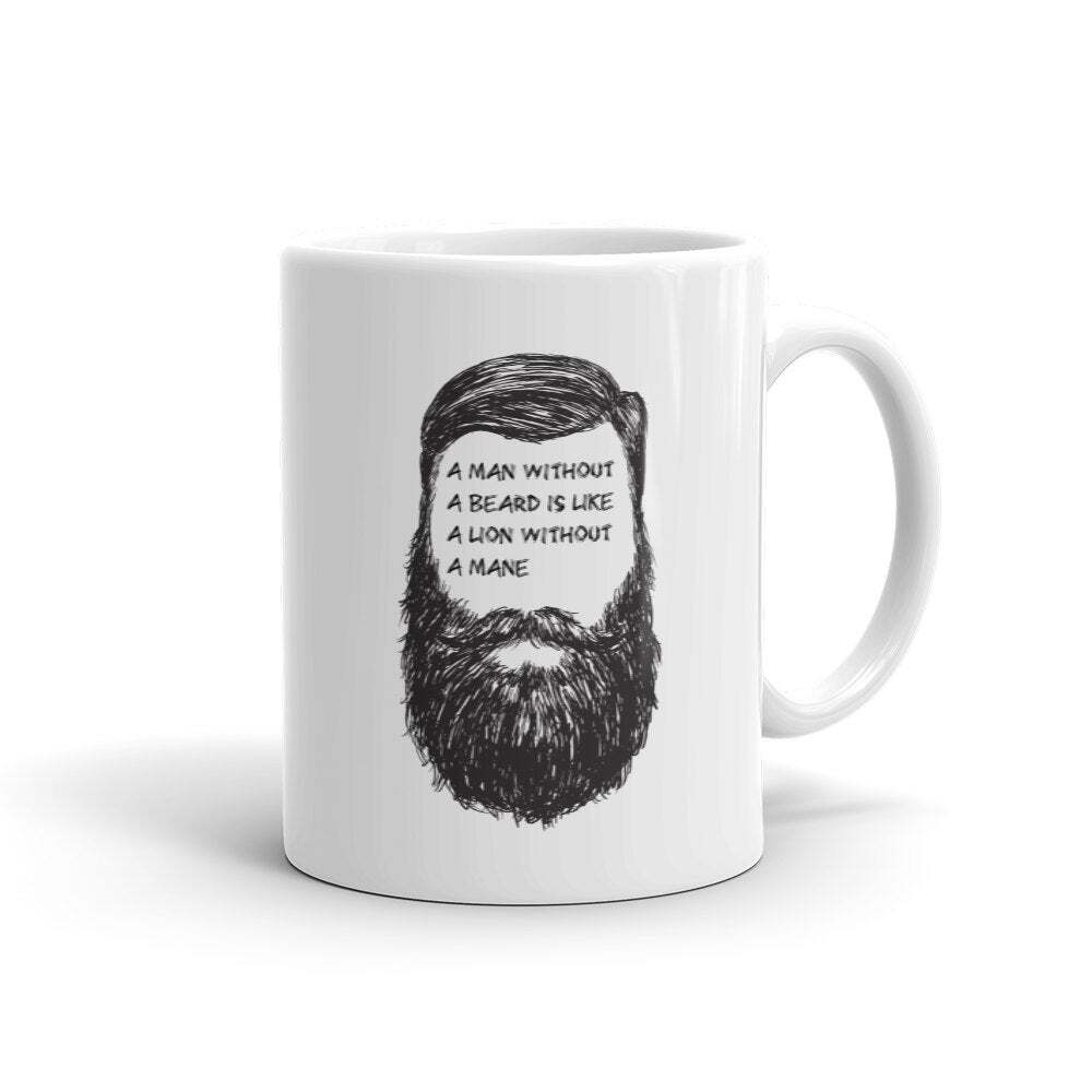 Dad Birthday Gift Funny Husband Gift Boyfriend Gift Boyfriend Mug Beard Mug