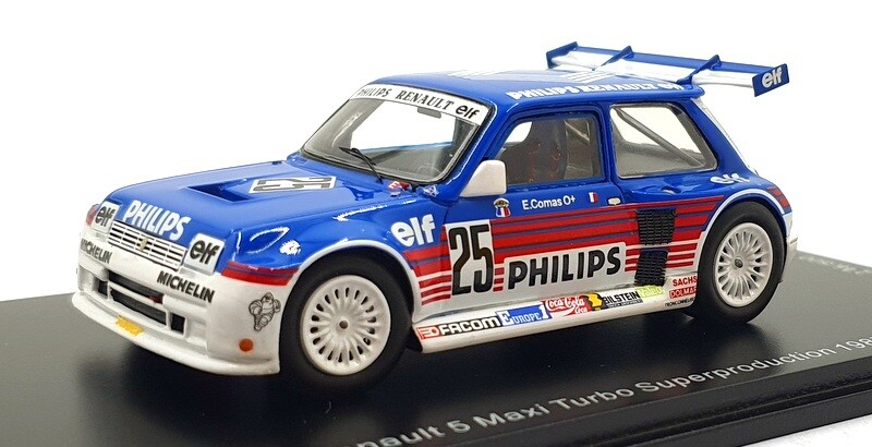 Spark 1/43 Renault 5 Maxi Turbo Superproduction 1987 Model SF055