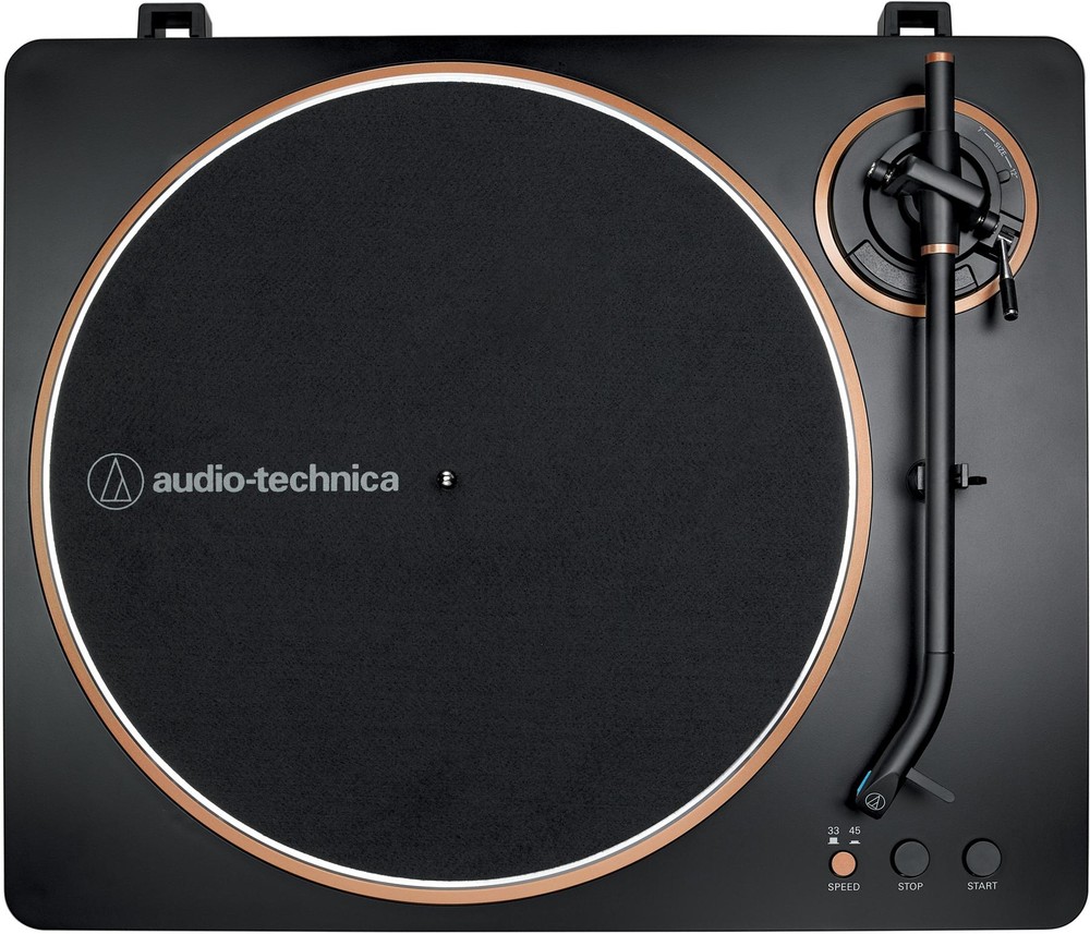 Audio-Technica AT-LP70X Belt-drive Turntable - Black/Bronze