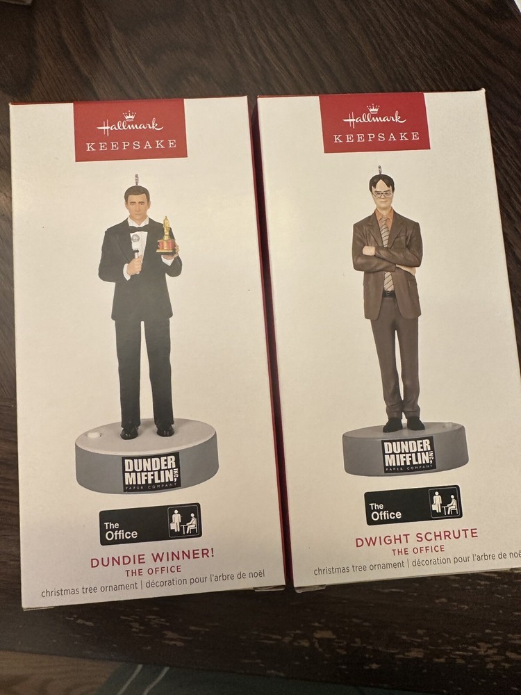 Hallmark 2023 The Office Michael and Dwight Christmas Keepsake Ornament