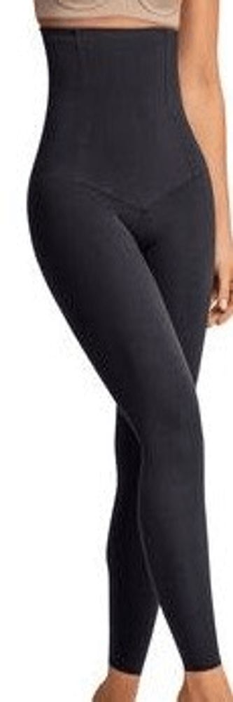 Leonisa High Waist Firm Compression Leggings for Women - Black Size L