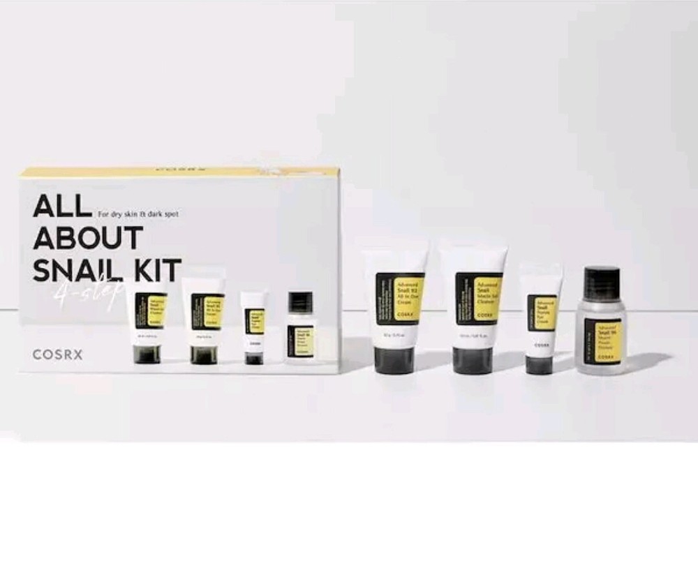COSRX All about Snail Korean Skincare | TSA Approved Travel Size