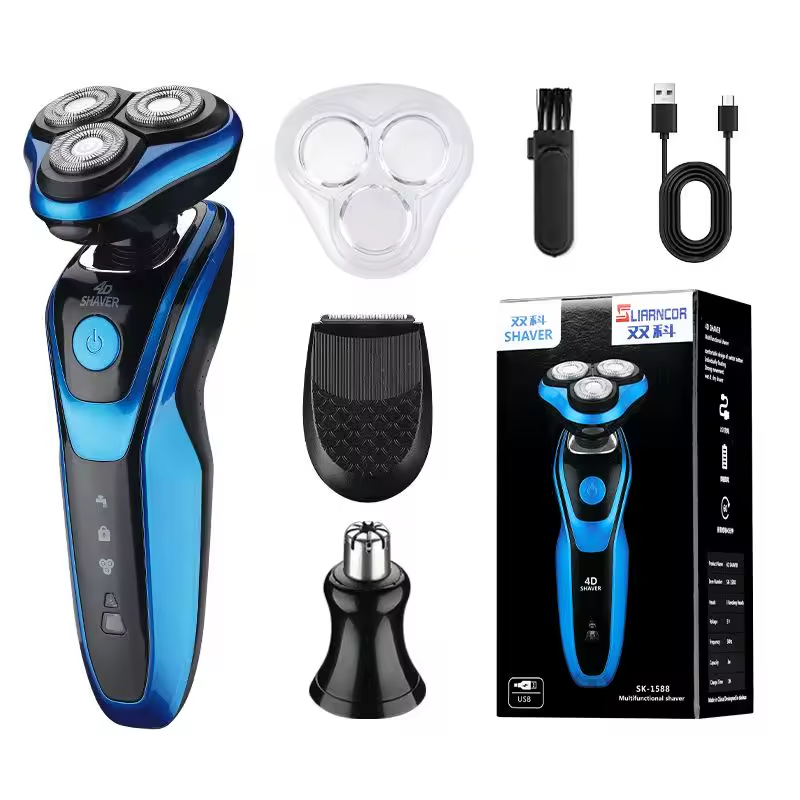 Xiaomi MIJIA Electric Shaver Rotary Razor Beard Trimmer Rechargeable Hair Cuttin