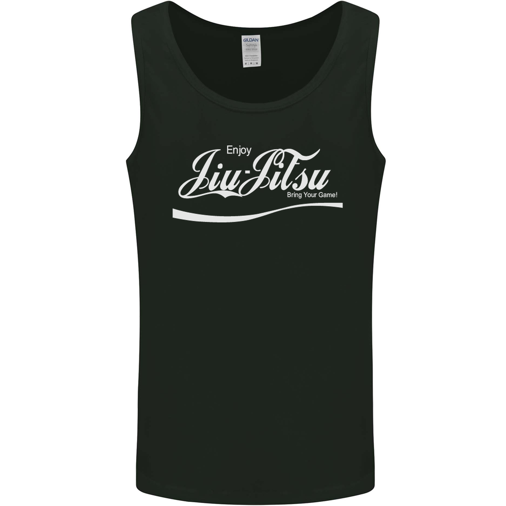 Enjoy Jiu Jitsu MMA Mixed Martial Art Funny Mens Vest Tank Top