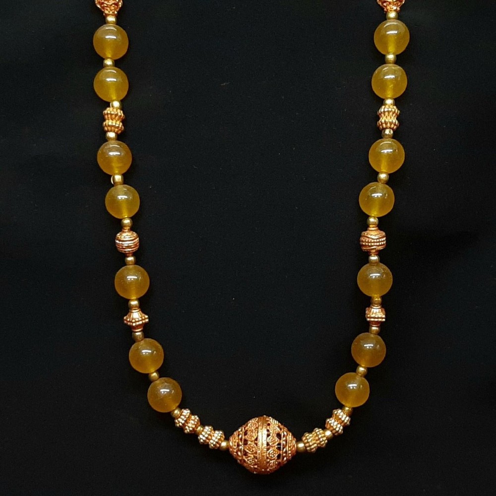 Vintage 81.86ctw Amber Pendant Necklace in 14K Rose Gold and Silver 86g