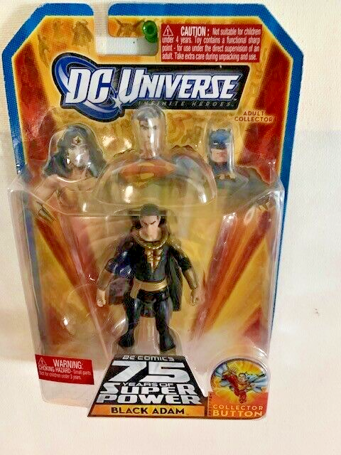 DC Universe Classics 75 Years of Super Power 4in Black Adam Mattel Superman