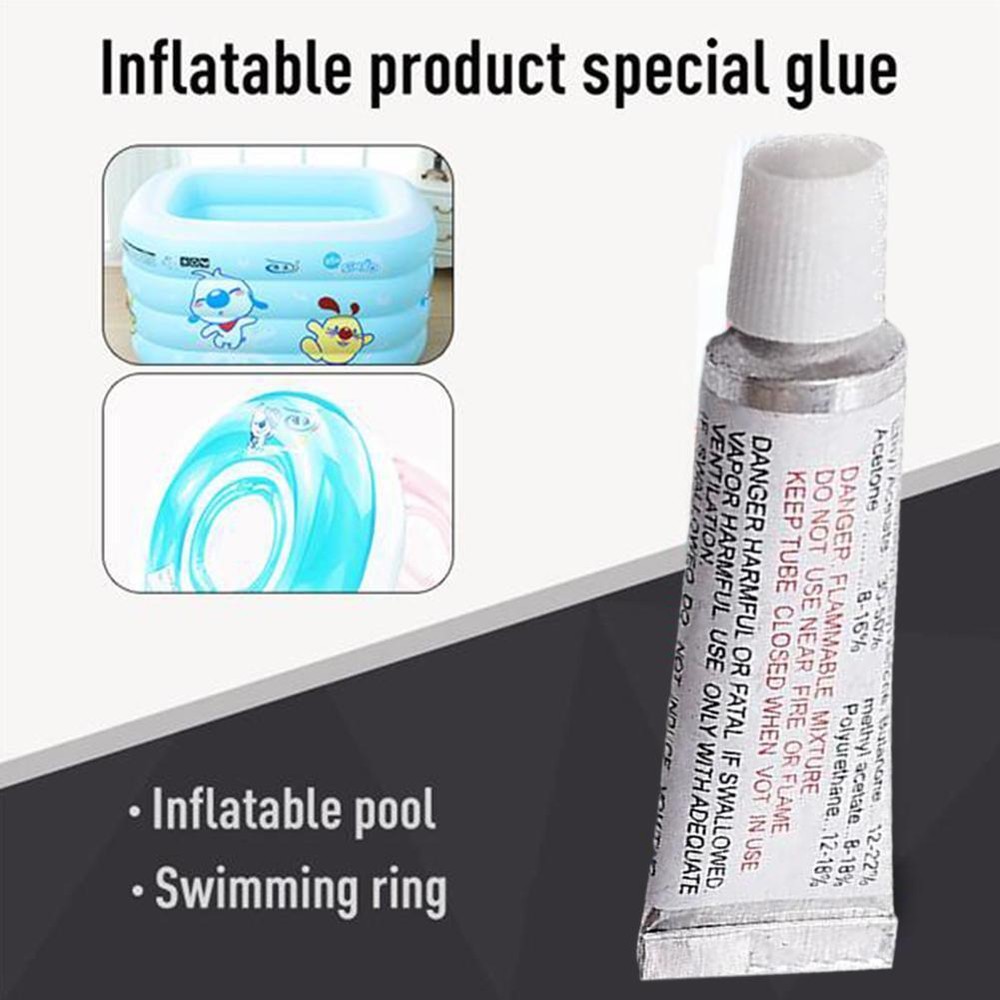 Inflatable Toy Airbed Spa & Hot Tub Patch Repair Kit Lazy Water Under Glue Z6N3