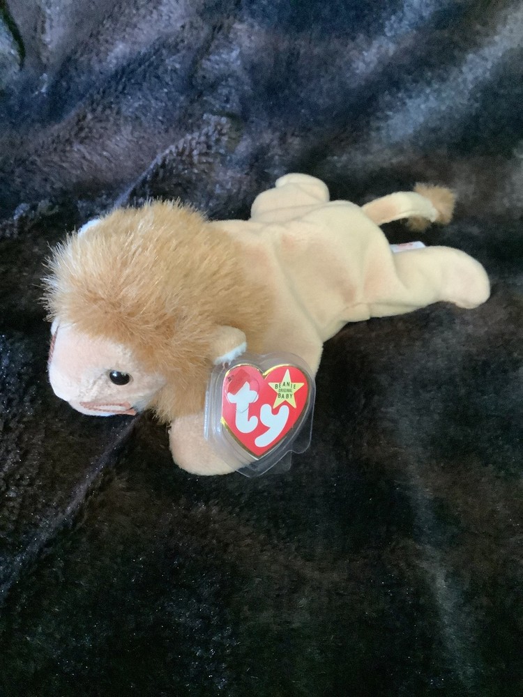 TY ROARY 1 of a Kind Distinctive Dual Tush Tags Museum Grade Rarities MwmtMq