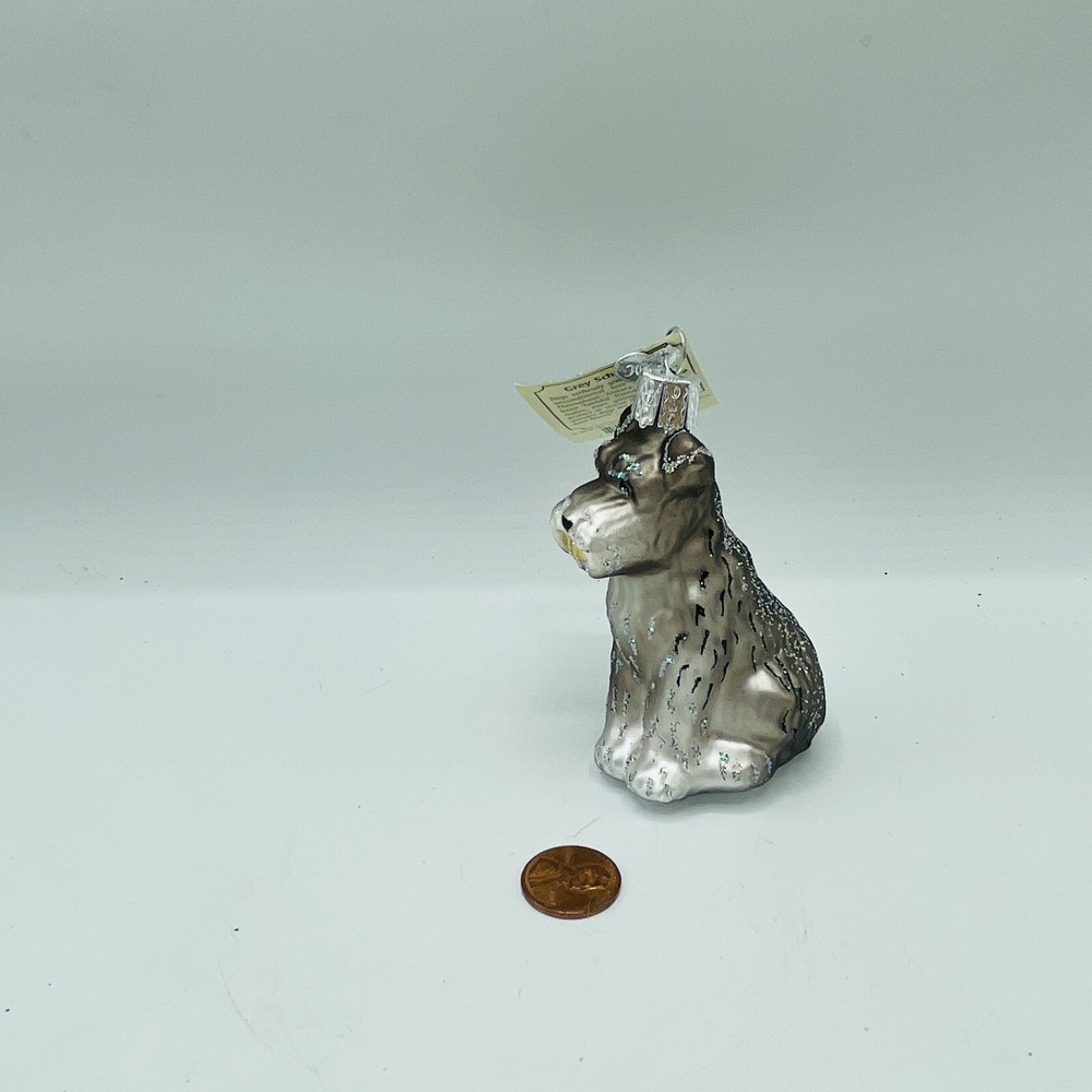 2019 Old World Christmas Schnauzer 3.5