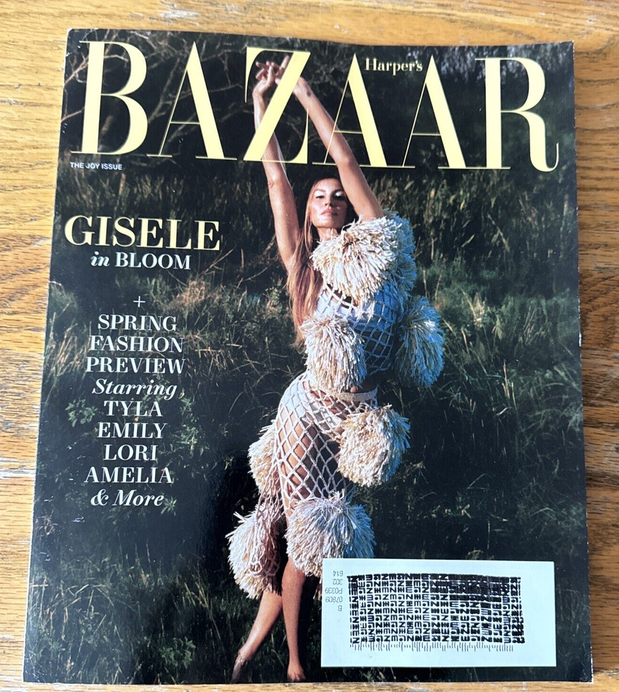 Harper's Bazaar Magazine - February 2024 Gisele Bundchen - The Joy Issue