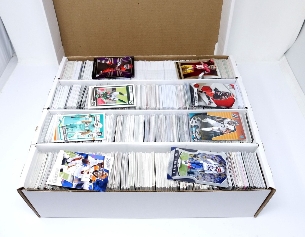 Huge Lot of (3000+) Modern NFL Football Bulk Base Cards Nice Variety