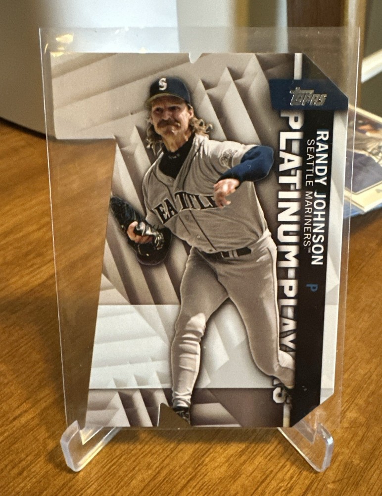 2021 Topps Platinum Players Die-Cut Randy Johnson #PDC-45