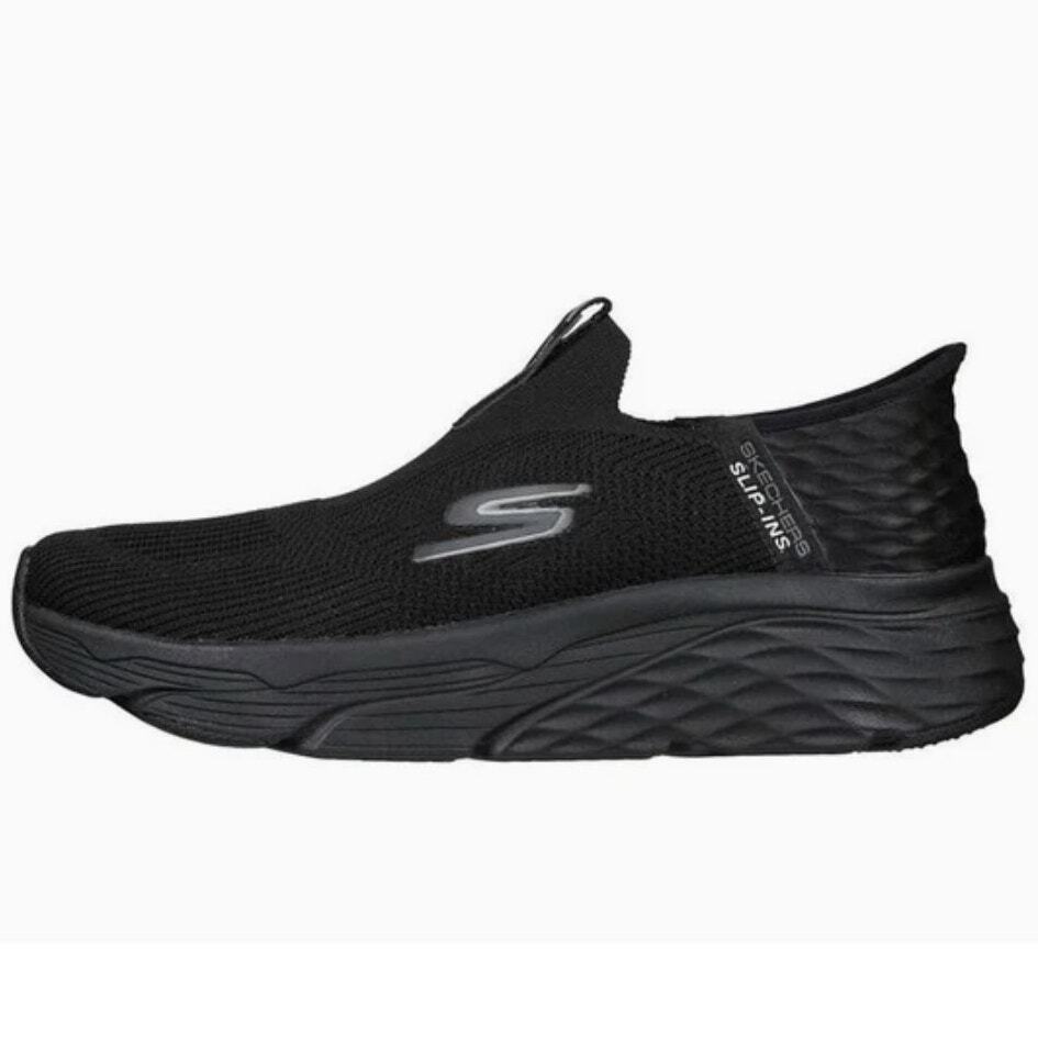 Skechers Go Run Max Cushioning Elite Black Mens Sneakers 13