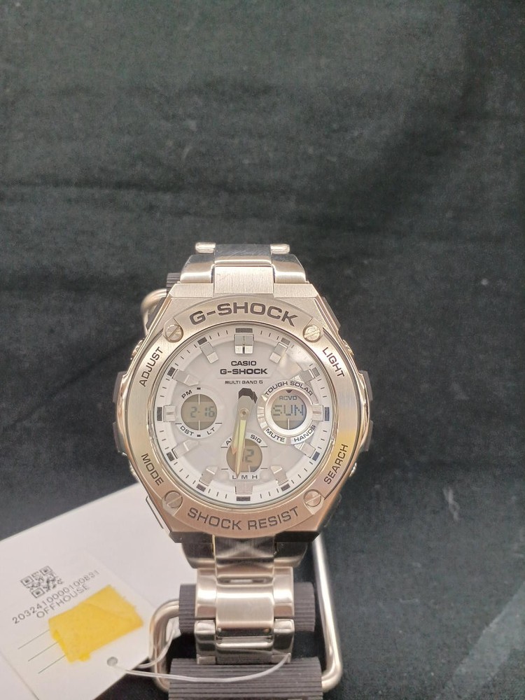 CASIO GST-W110D G-SHOCK Stainless Steel Solar Watch 306377