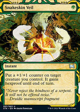 Snakeskin Veil [Strixhaven: School of Mages Mystical Archive] Magic MTG