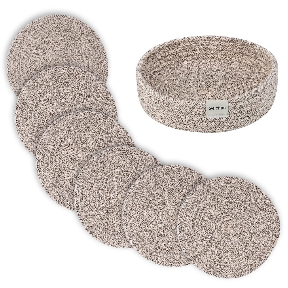 8inch Trivets for Hot Dishes, Hot pots and Pans, Extra Large Thick Heat Resis...