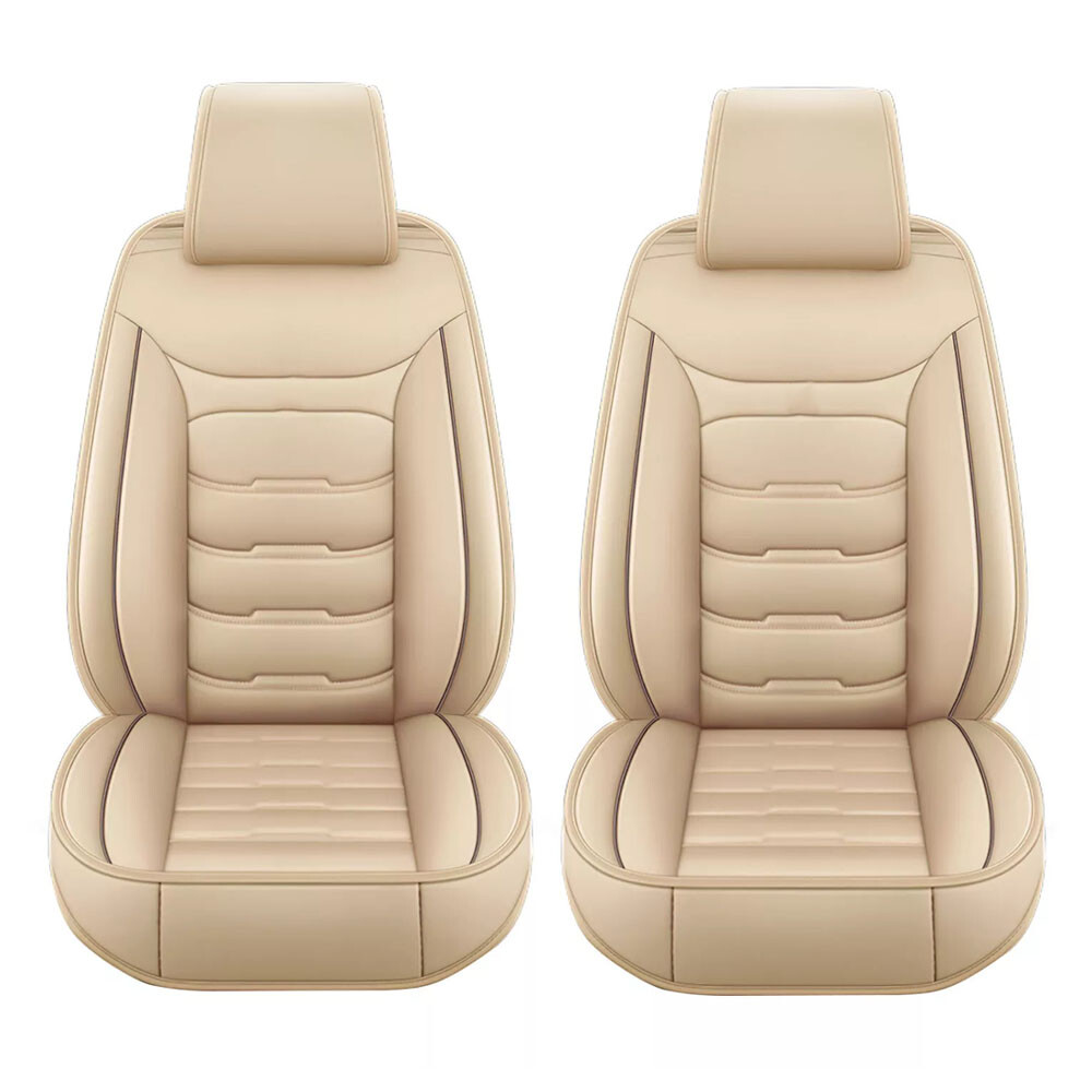 For Subaru Forester Car Seat 2-Seat Covers Front Seat Protect Cushion Leather