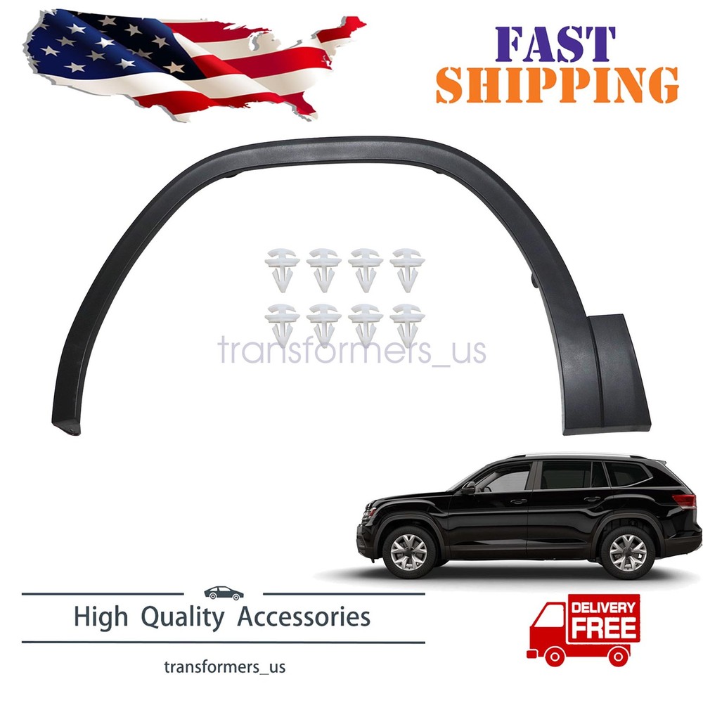 Fender Flares For 18-21 Volkswagen Atlas Front Driver Side 3CN853717B9B9