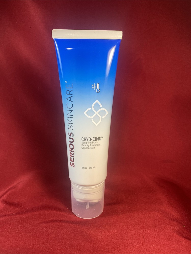 SERIOUS SKINCARE CRYO-CINQ SCUPTING BODY TREATMENT HUGE 8 OZ NEW SEALED