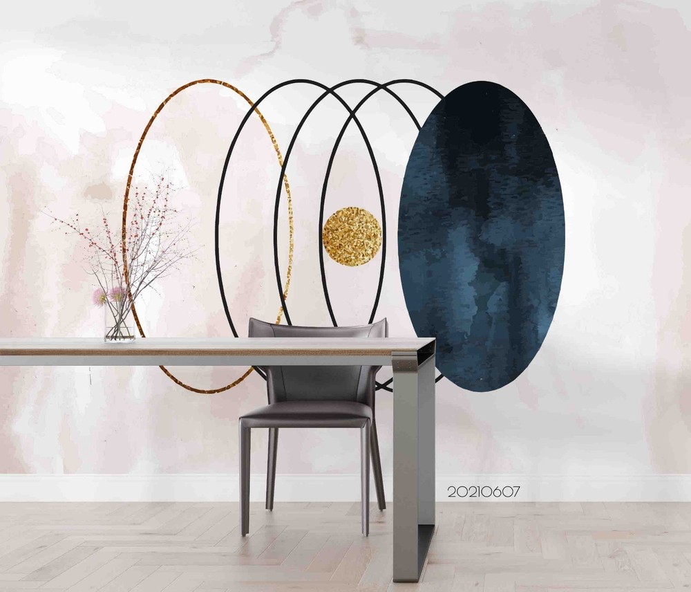 3D Geometric Graphic Wall Murals Wallpaper Murals Wall Sticker 9
