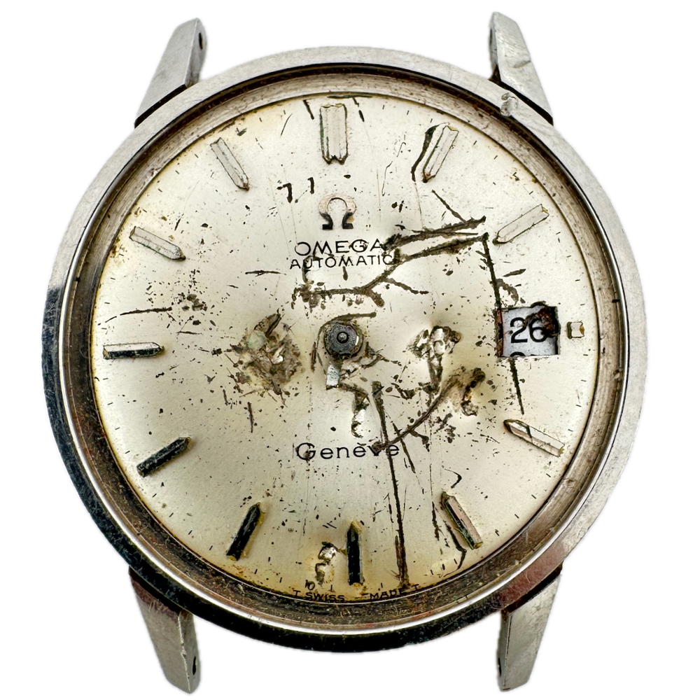 Vintage Omega Seamaster 166.037 Men's Automatic Watch 563 Swiss Steel