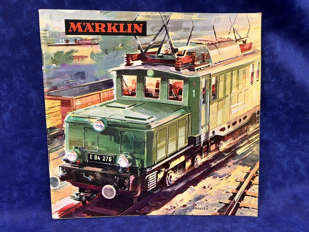 Vintage MARKLIN 1964/65 Products Model Train Hobby Catalog w/ Refund Coupon-image