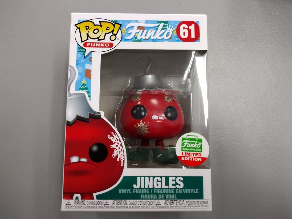FUNKO POP JINGLES CHRISTMAS SPASTIK PLASTIK CYBER MONDAY LIMITED SHOP EXCLUSIVE-image