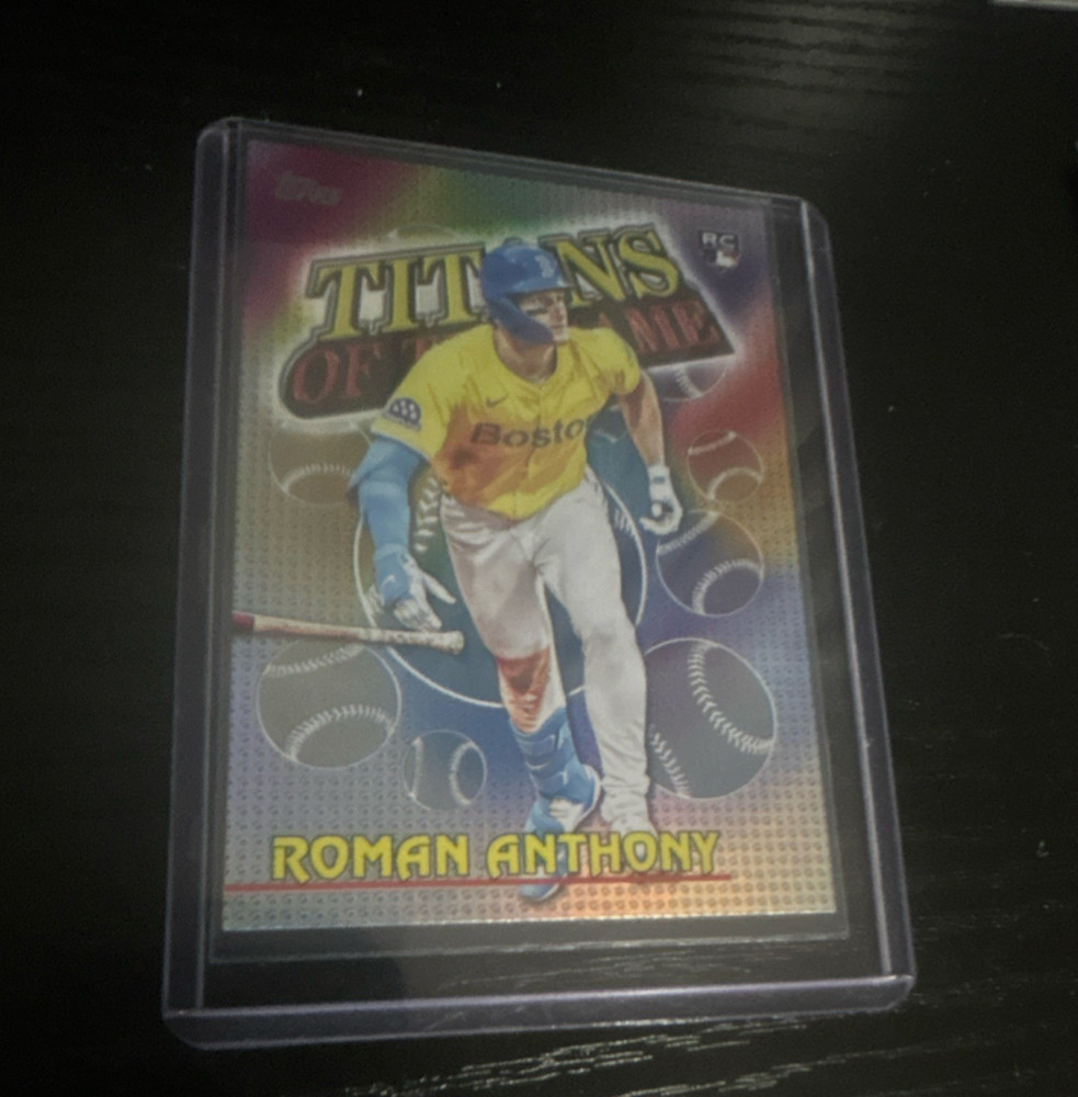 Topps 2026 Series 1 Roman Anthony Titans of the Game Rookie #TOG-9 Red Sox