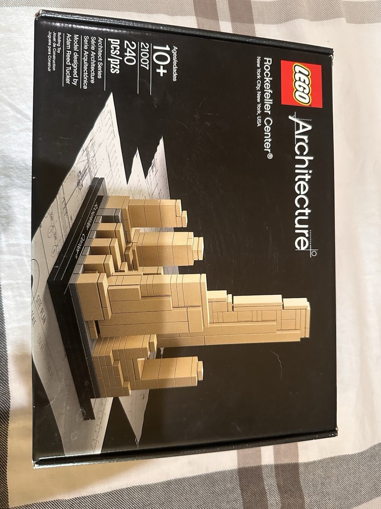 LEGO Architecture 21007 Rockefeller Center New Sealed Building Set