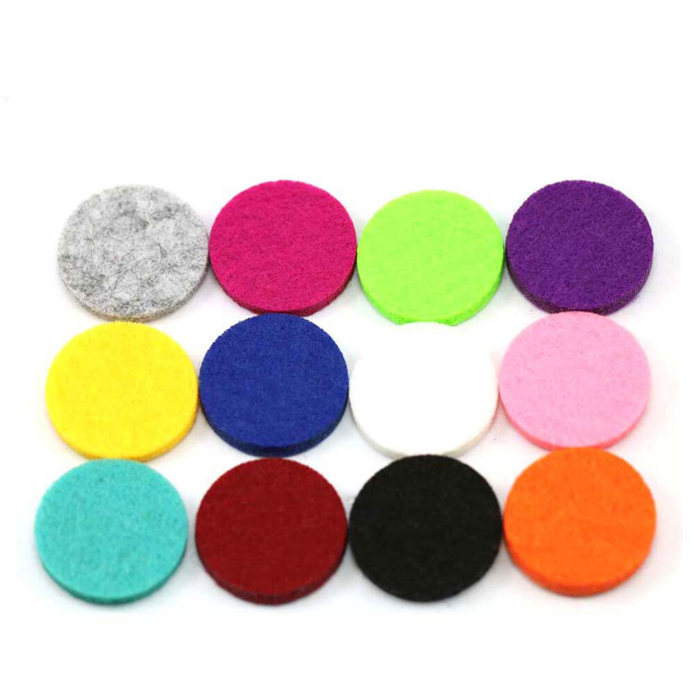 100PCS Car Vent Clip Aromatherapy Diffuser Replacement Felt Pads
