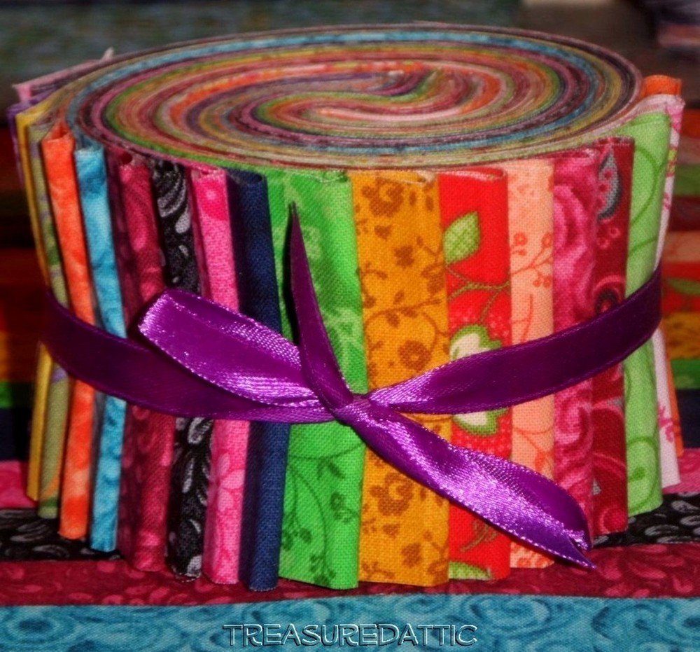 Jelly Roll Strips Fabric 20~fabrics 2.5