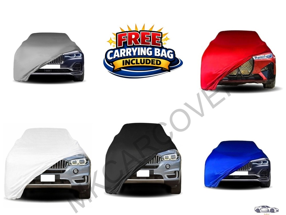 Premium Indoor Car Cover Compatible with BMW X6 SUV Series Custom Stretch Fabric
