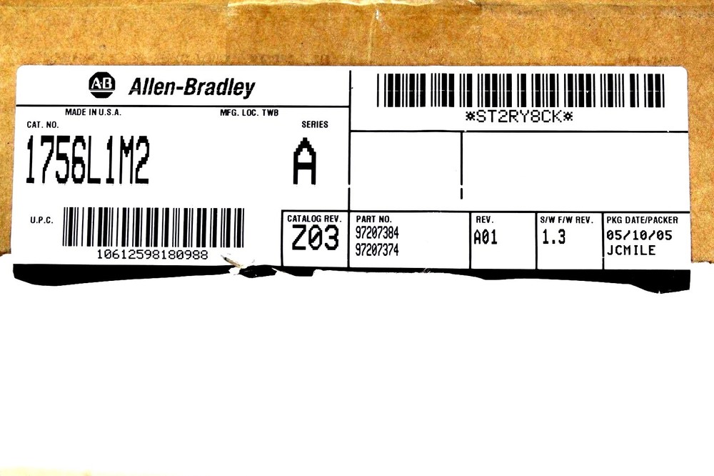 1756-L1M2 /A AB ControlLogix 5550 1PCS 1756-L1M2 Spot Goods New Factory Sealed