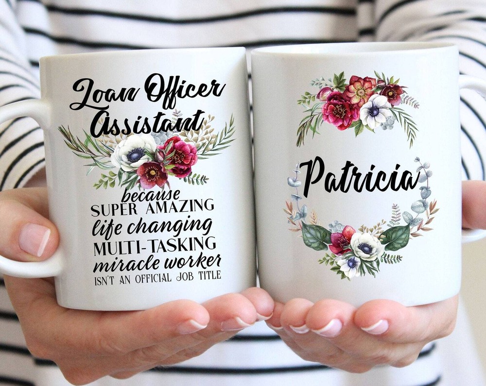 Personalized Loan Officer Assistant Gift For Women L Thank You Appreciation