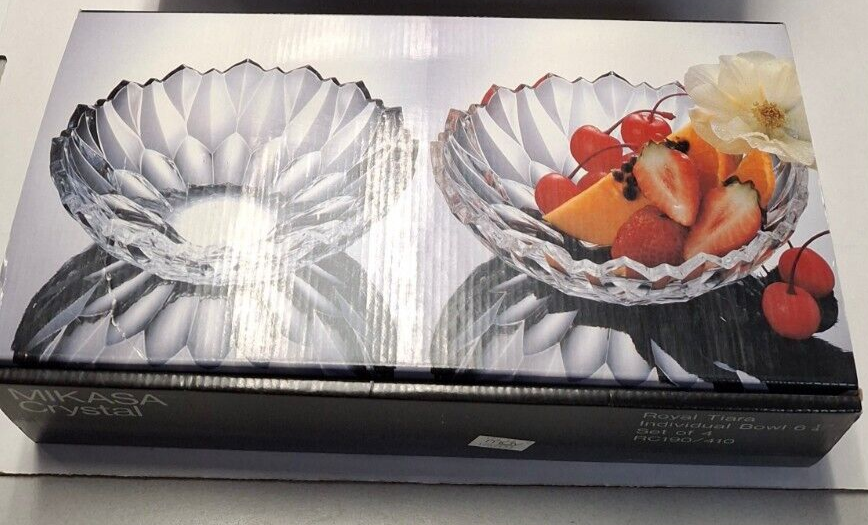 Crystal Royal Tiara  4- 6 1/4