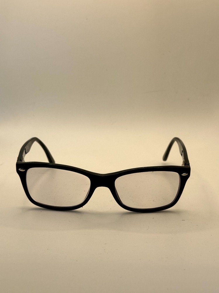 Ray-Ban RB5228 2000 Polished Black Square Plastic Full Rim Eyeglass FRAMES ONLY