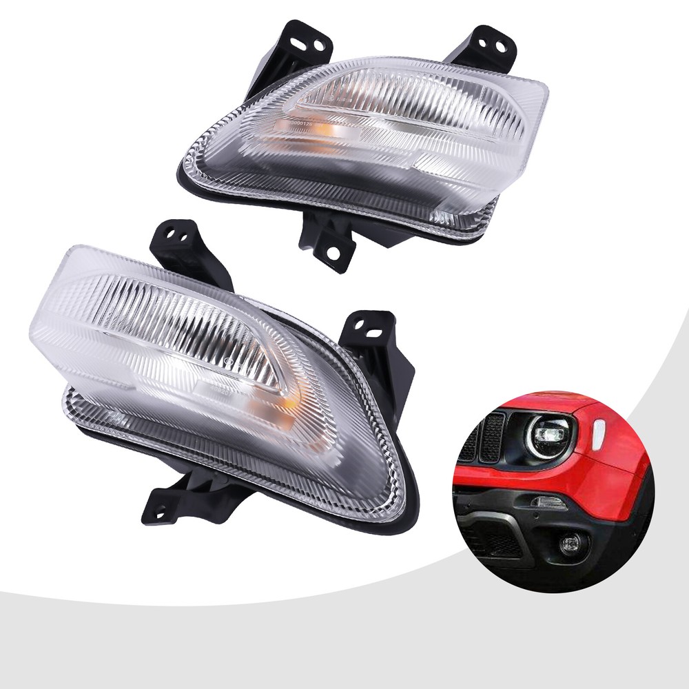 Bumper Parking Turn Signal Light Fog Lamps For Jeep Renegade 2015-2018 LH&RH NEW