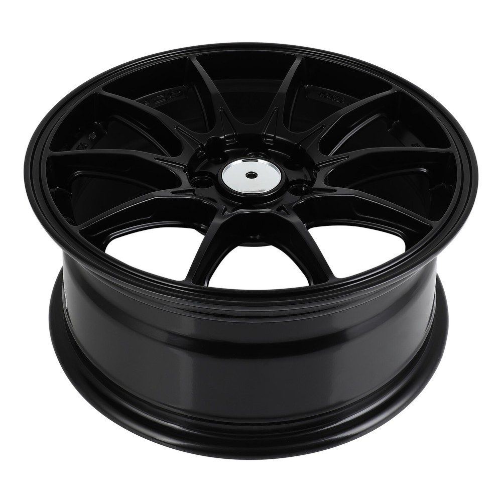 16x7 Forged Matte Black Alloy Wheels 4x100 4x114.3 4x4.5 +38mm Offset