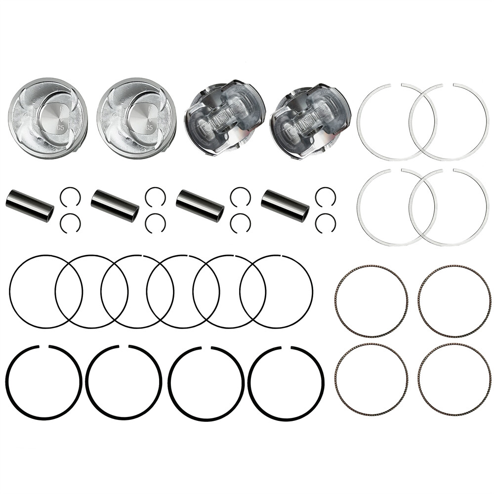 Hyundai Sonata Kia Sorento Optima 2.4L Engine Piston & Rings Kit 2011-2013