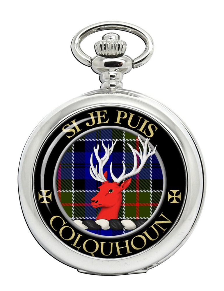 Colquhoun Scottish Clan Pocket Watch
