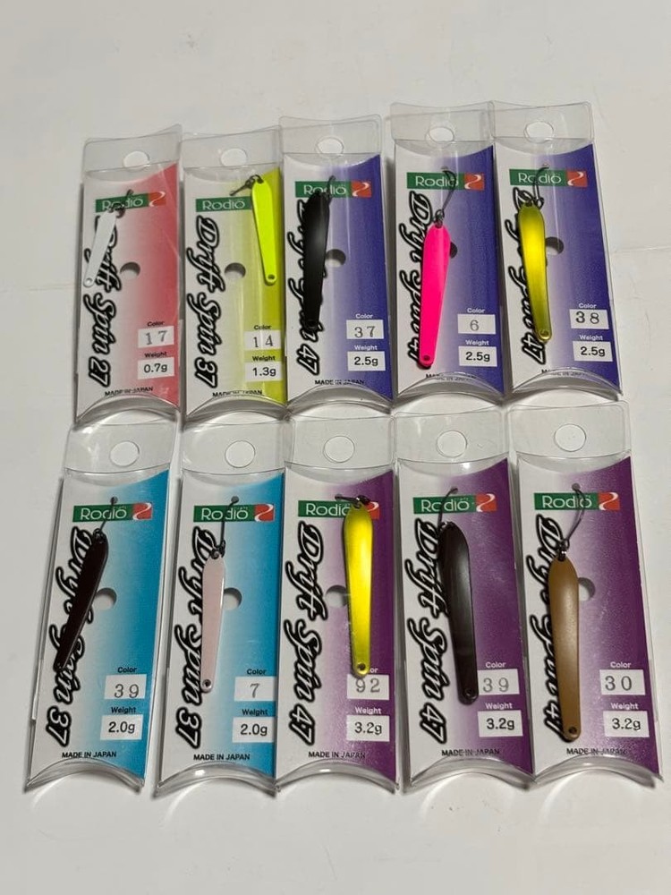 Fishing Lure Drift Spin 0.7 1.3 2.0 2.5 3.2 Rodeo Craft Set