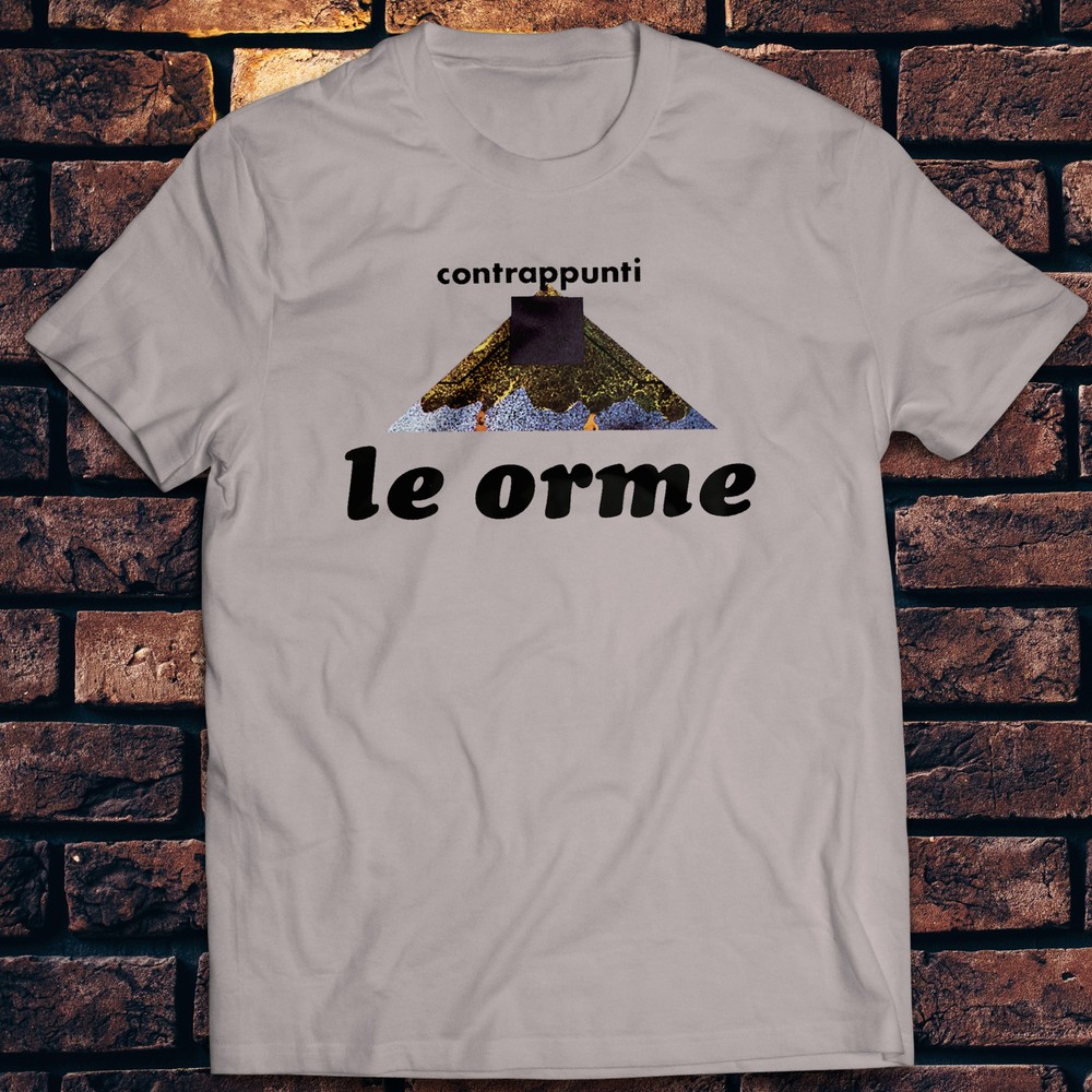 Rock Music Contrappunti Cotton Shirt Le Orme Tee Aldo Tagliapietra Vintage