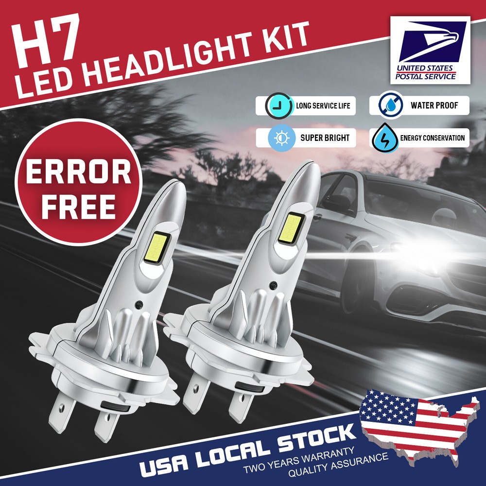 Subaru RAM 2005-2019 Bright 6000K LED Hi/Lo Beam Fog Light Bulbs